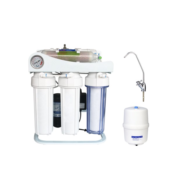Reverse Osmosis System-KK-RO50G-H(5 stage with Pressure gauge)