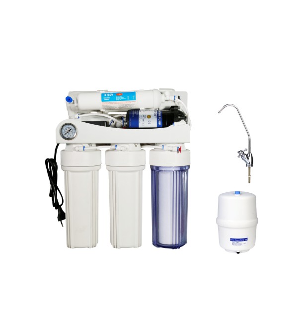 Reverse Osmosis System-KK-RO50G-Z(5 stage Pressure gauge)